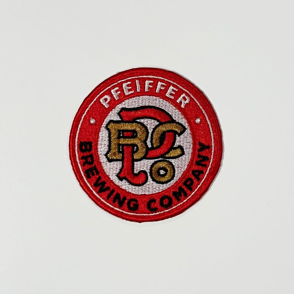 Pfeiffer Brewing Company Disc Iron-on Patch