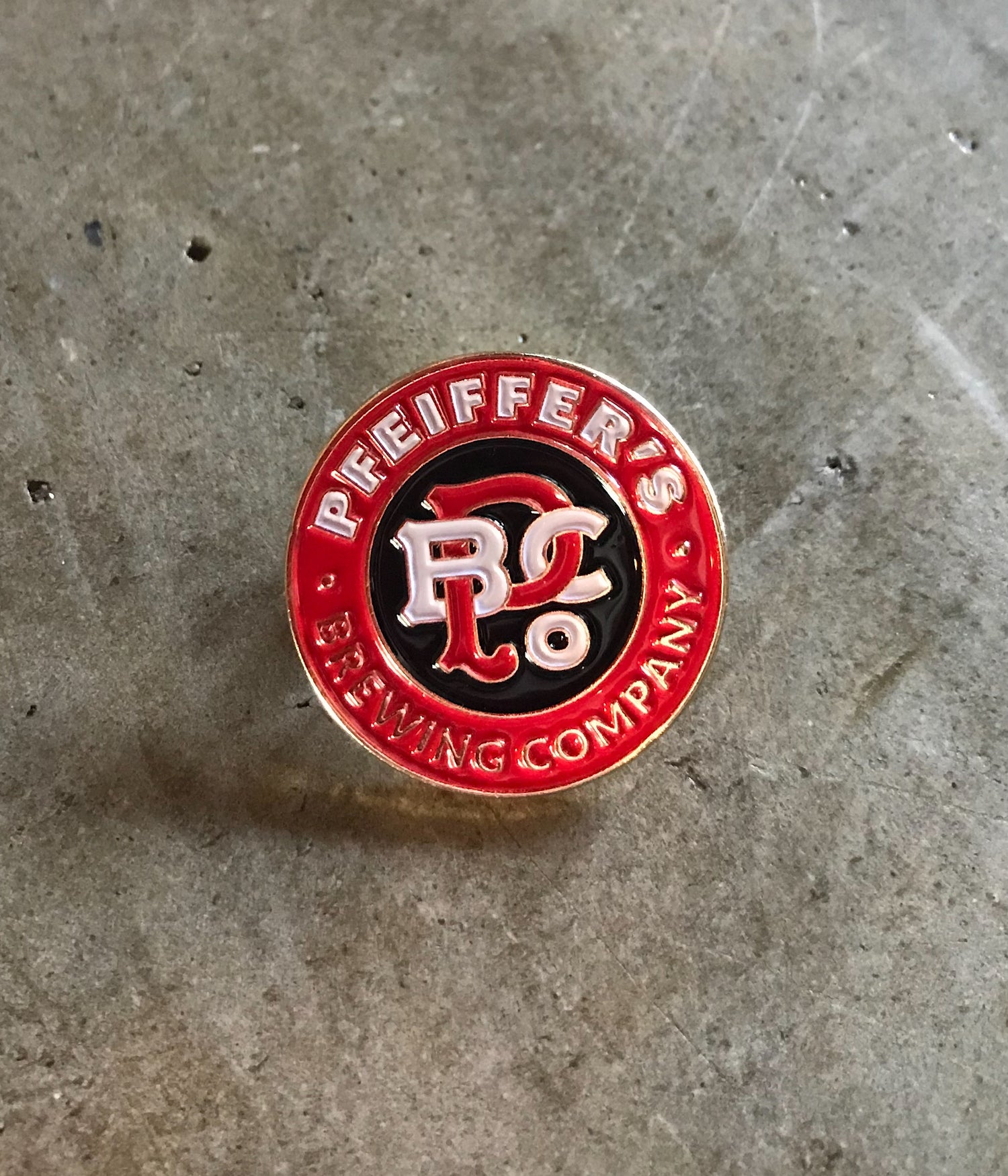 Pfeiffer’s Brewing Company Seal Enamel Pin