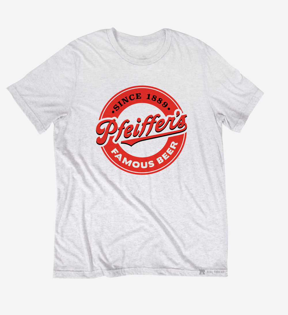 White Pfeiffer’s Brewing Company Beer Seal T-Shirt – Pfeiffer Brewing ...