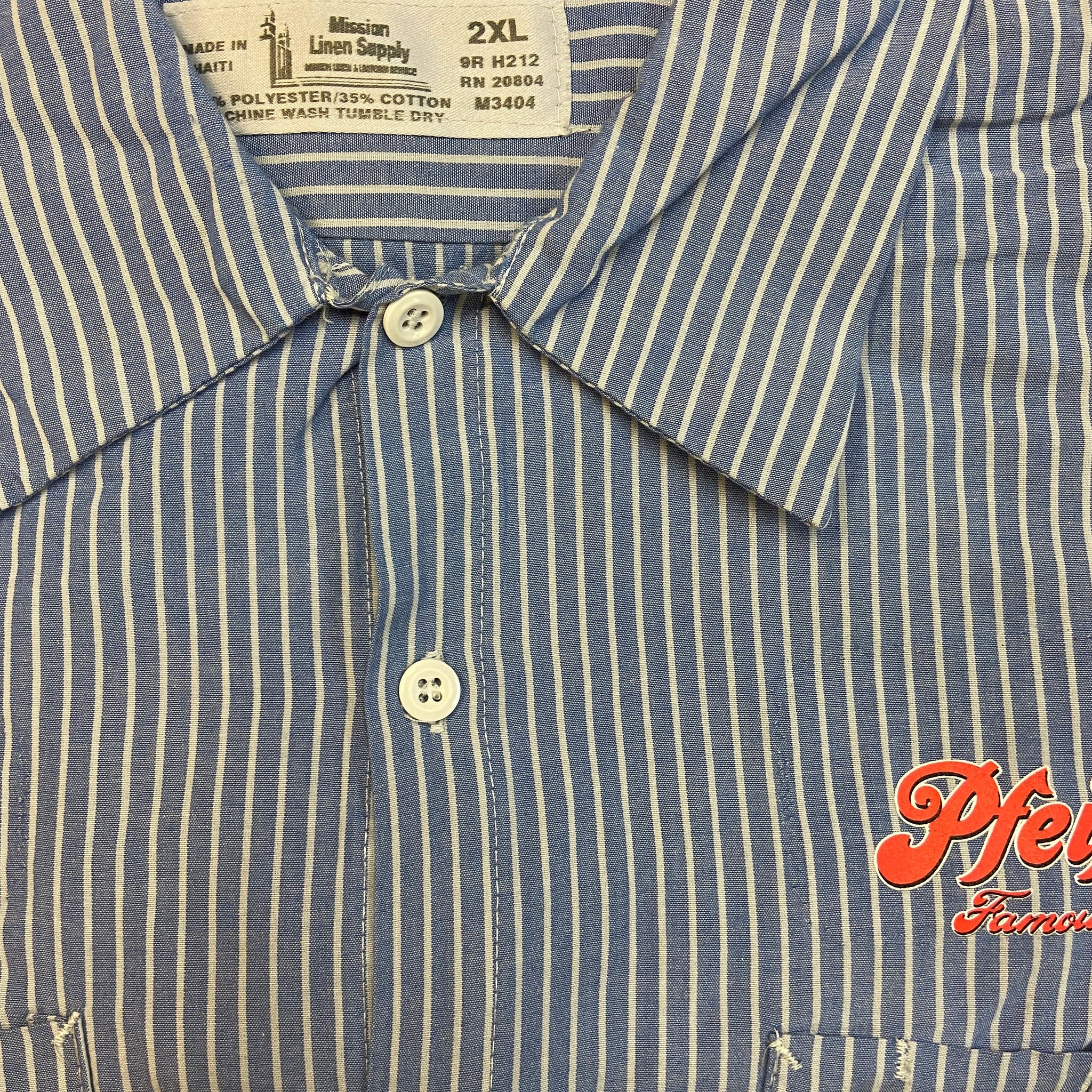 Pfeiffer’s Famous Beer Company Work Shirts – Pfeiffer Brewing Company