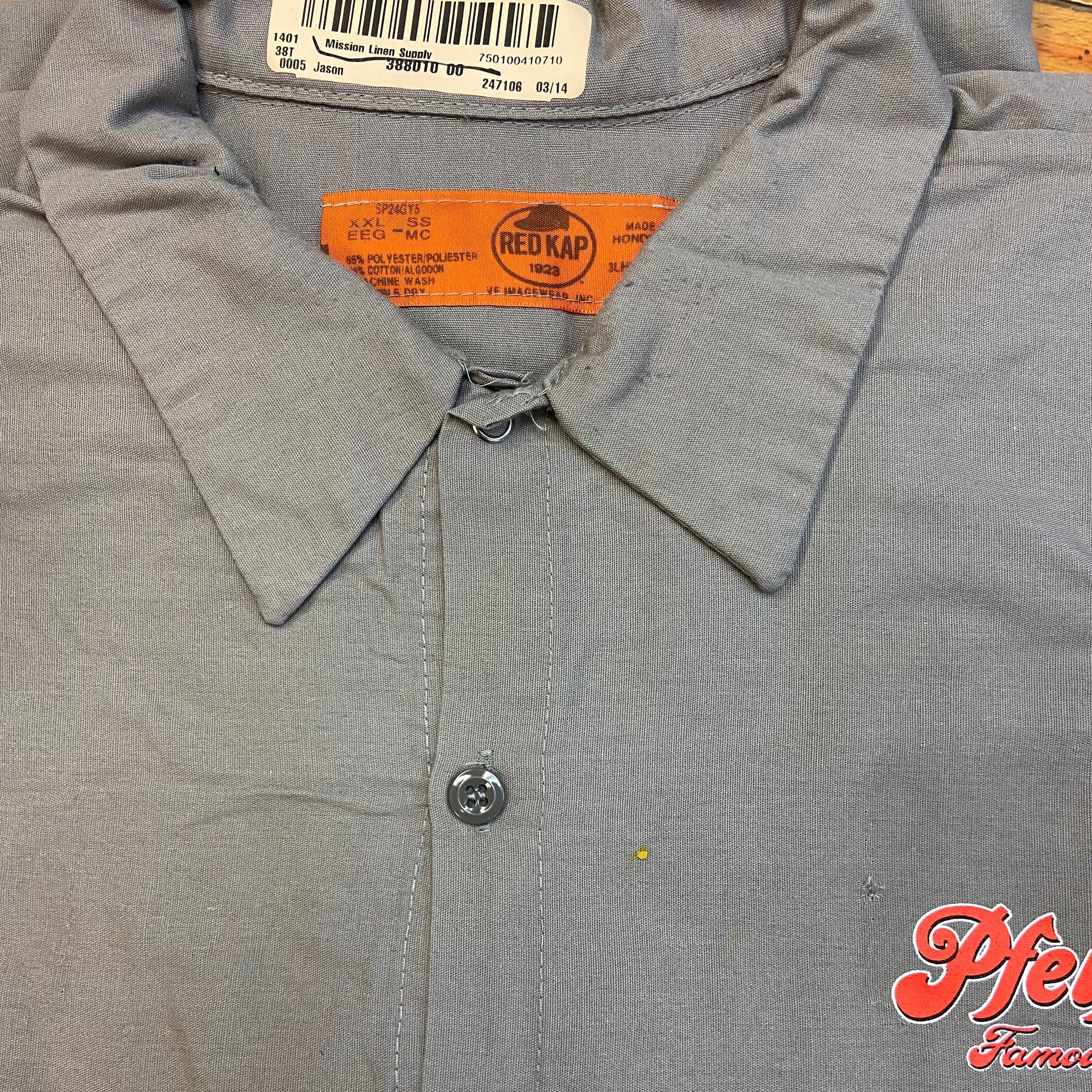 Pfeiffer’s Famous Beer Company Work Shirts – Pfeiffer Brewing Company